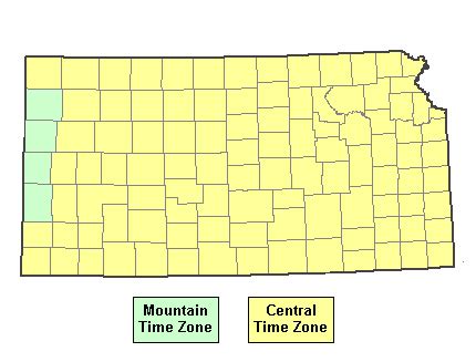 kansas mo time zone